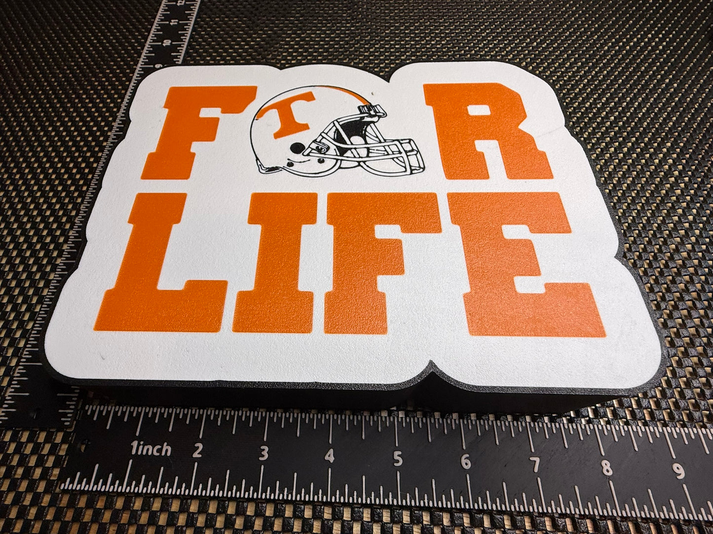 Tennessee Football for Life: 3D-Printed Vols Sign