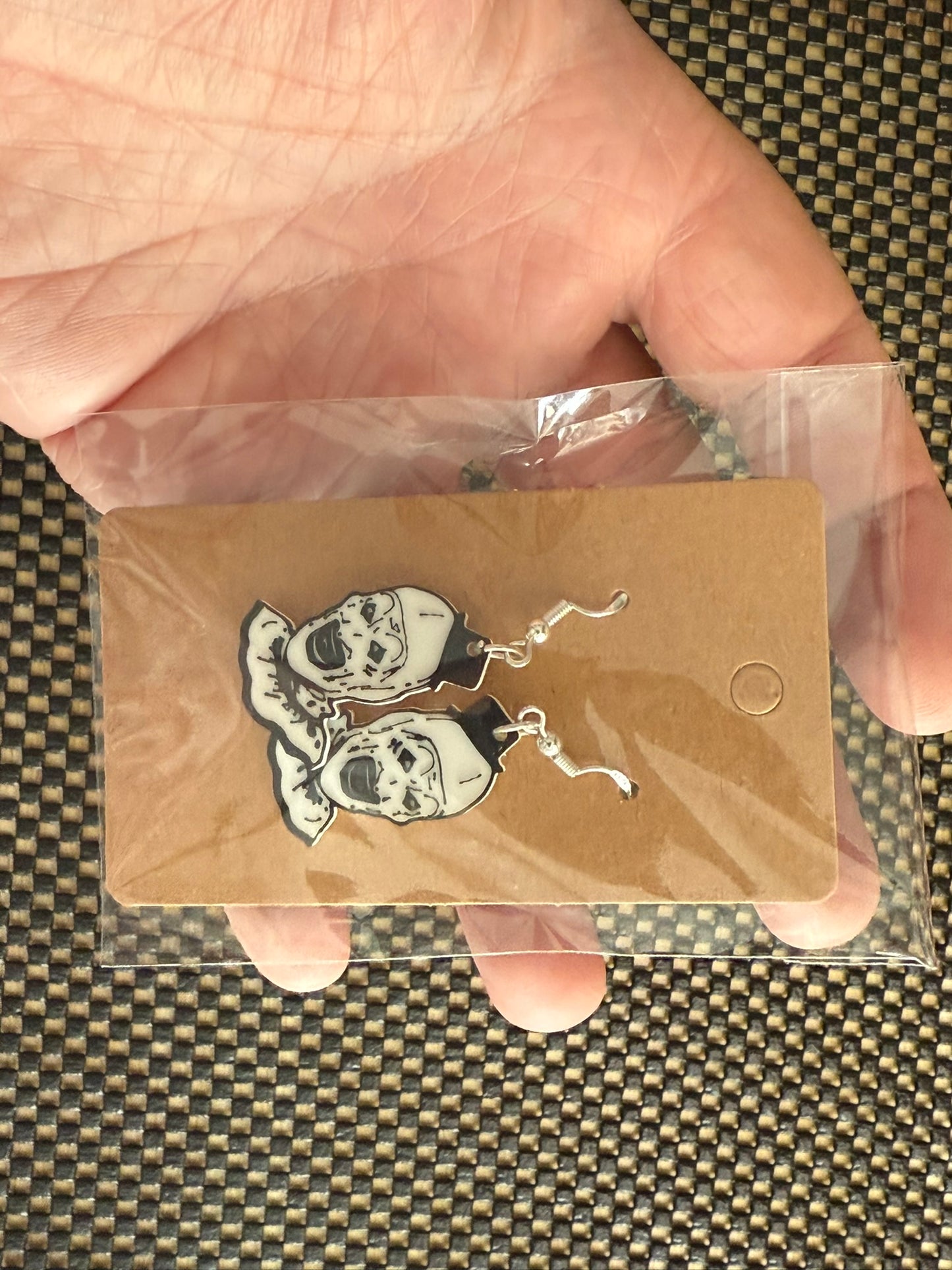 Art the Clown Earrings - Terrifier Inspired Creepy Clown Jewelry