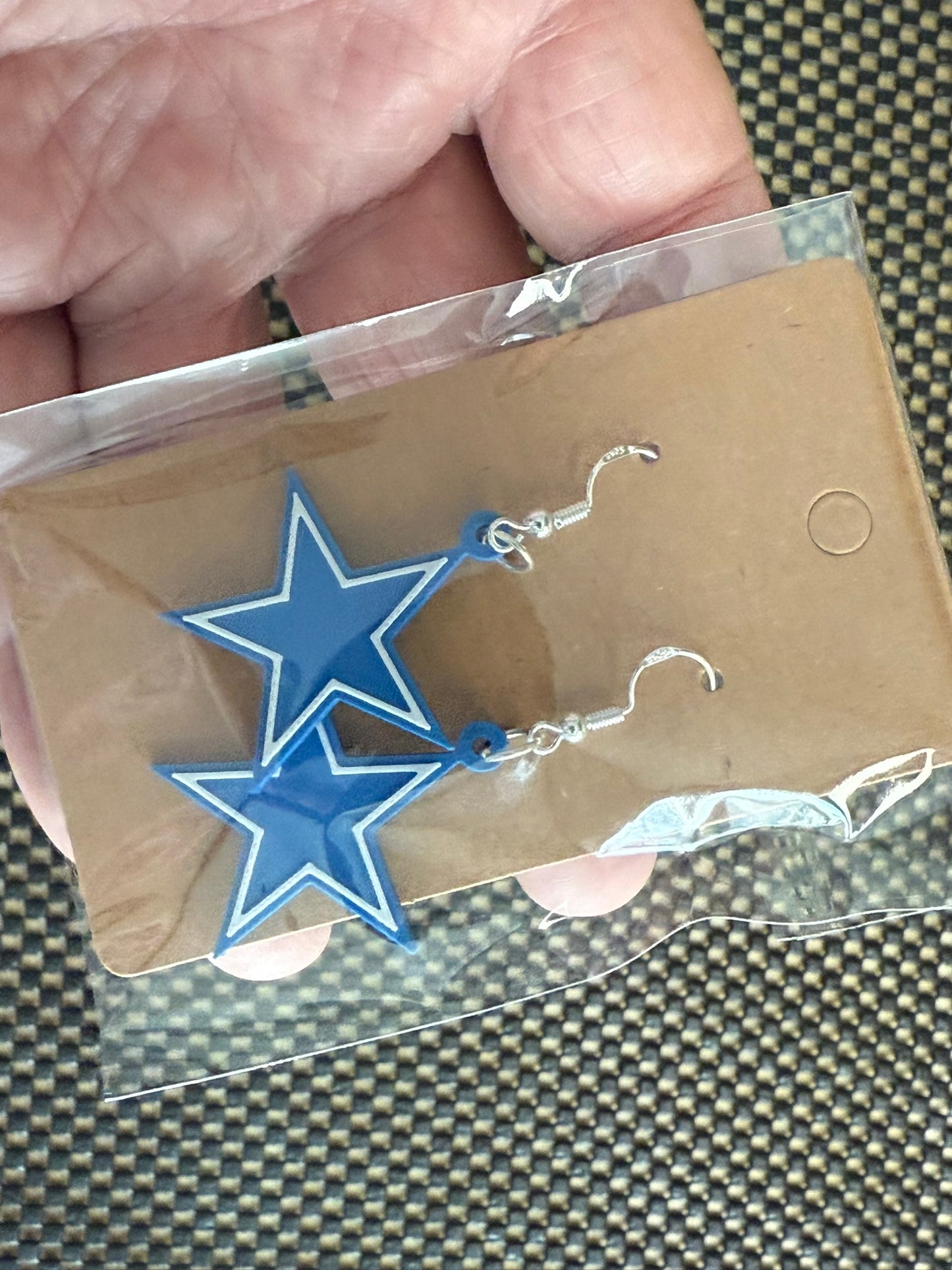Show Your Star Power! Dallas Cowboys Star basic Earrings