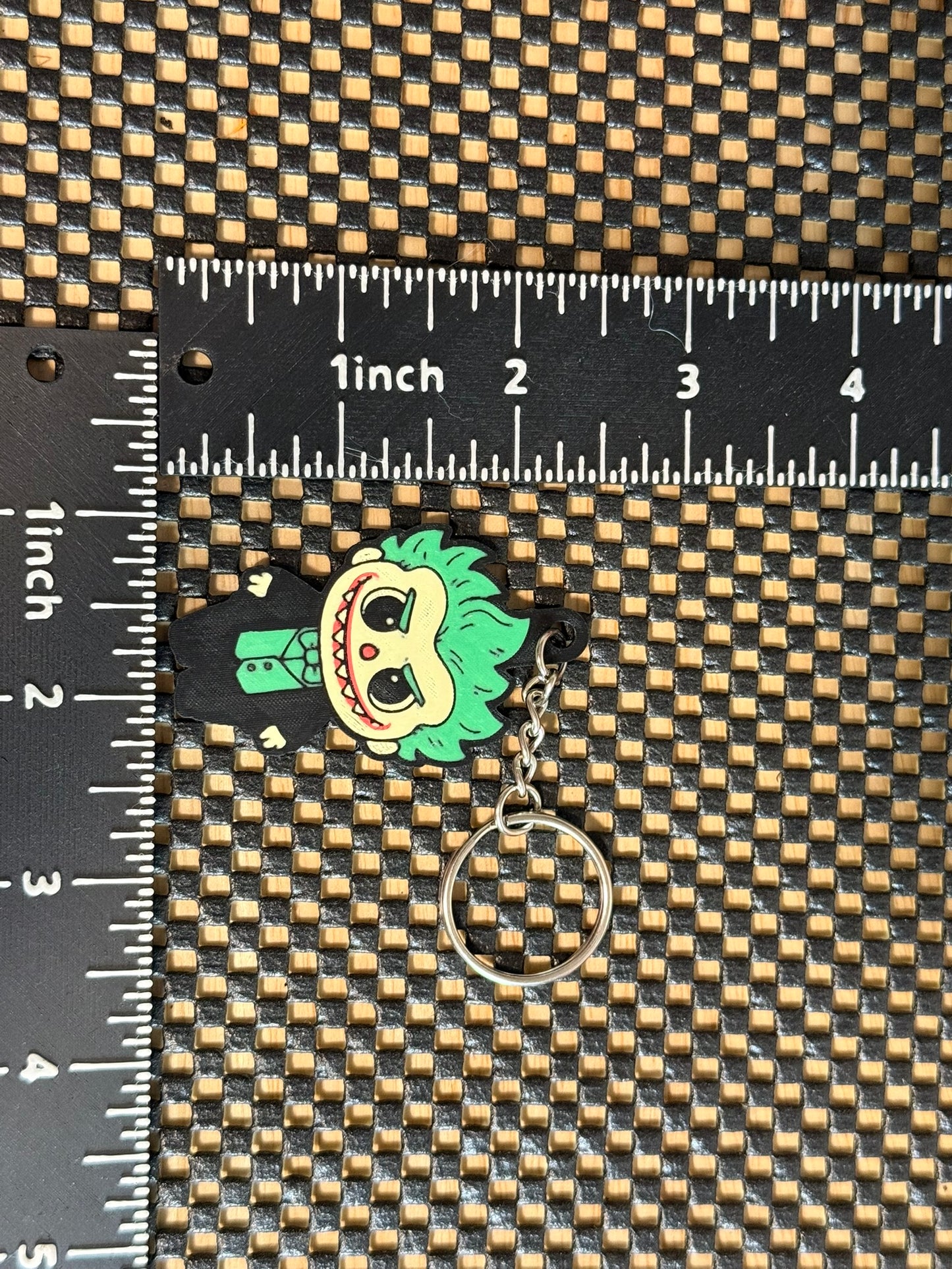 Jokerbubu 3D Printed Bookmark - Unique Joker and Labubu Mashup