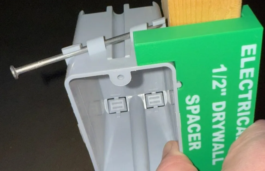 Electrical Outlet Drywall Spacer | Box Buddy | Lightweight | Weather Resistant
