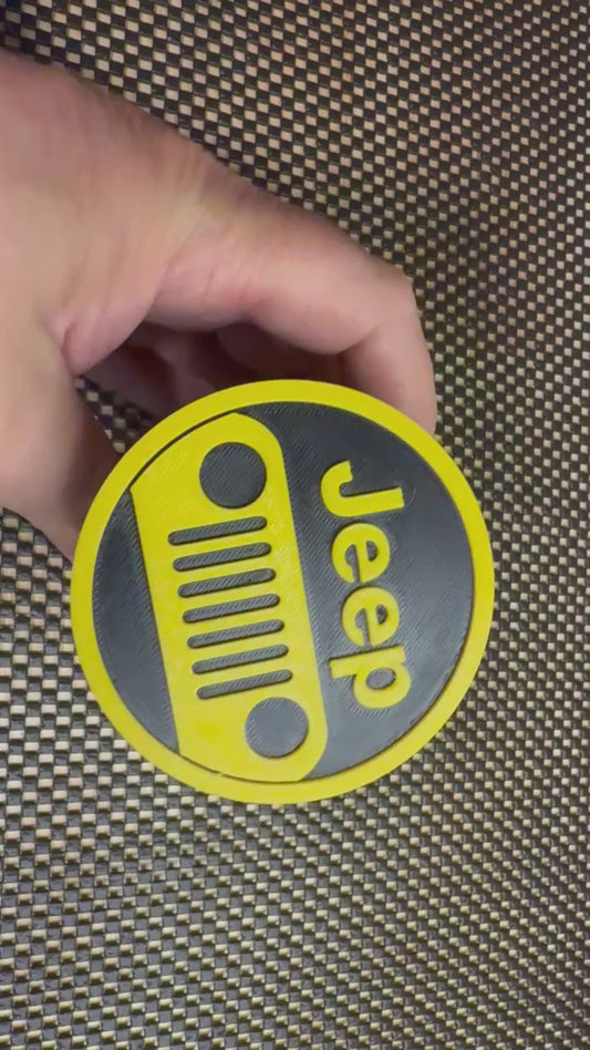 Jeep Hitch Cover - Durable, Custom Trailer Hitch Accessory