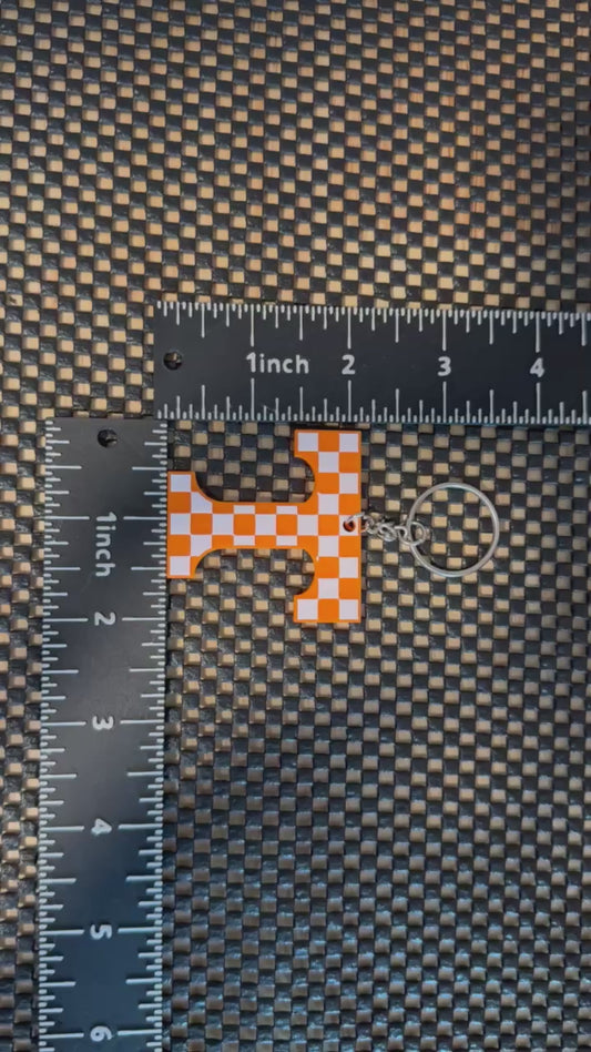 Tennessee Power T Keychain: Show Your Volunteer Spirit!