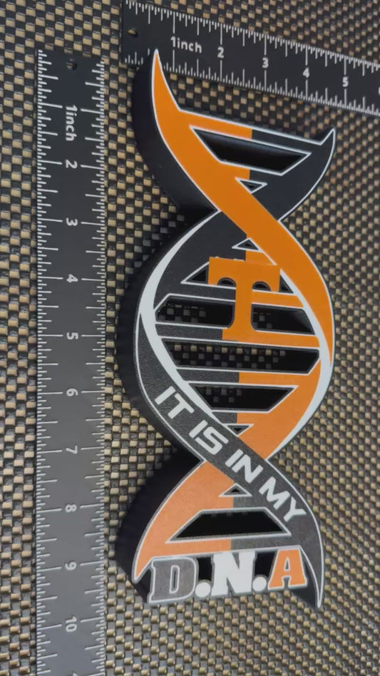 Tennessee in My DNA 3D Printed Sign | Custom State Pride Decor