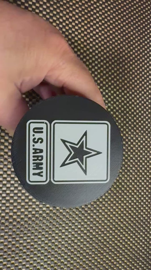 U.S. Army Hitch Cover - Durable, Custom Trailer Hitch Accessory